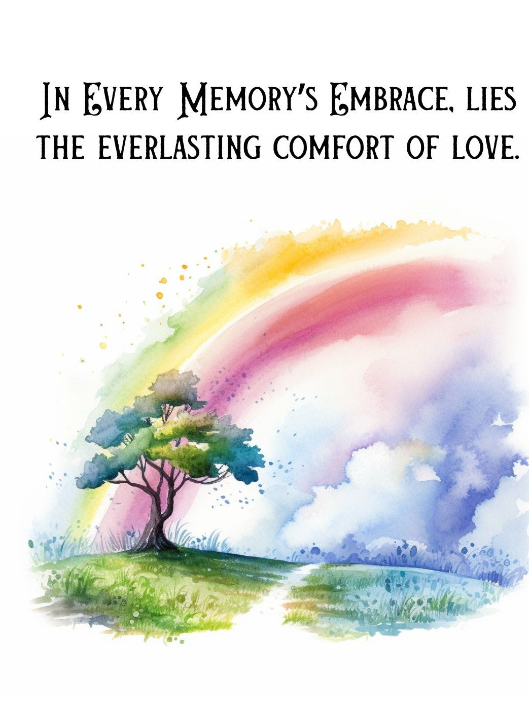 Sending Love Grief Support Monthly Card Service General Thinking Of You Cards Pet Loss - One Payment For 12 Cards